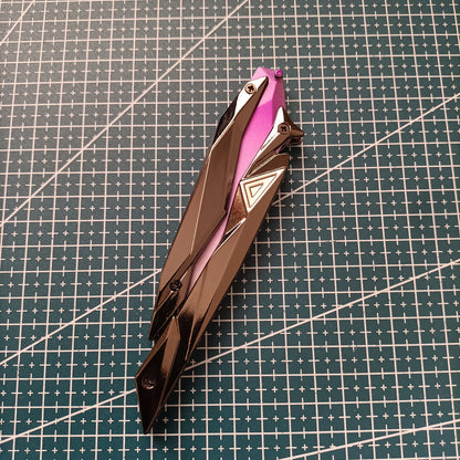 Singularity 2.0 Butterfly Knife – Valorant Model Toy (Replica)