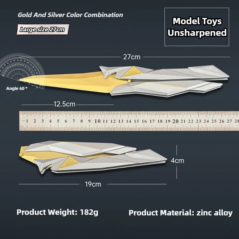 Singularity 2.0 Butterfly Knife – Valorant Model Toy (Replica)
