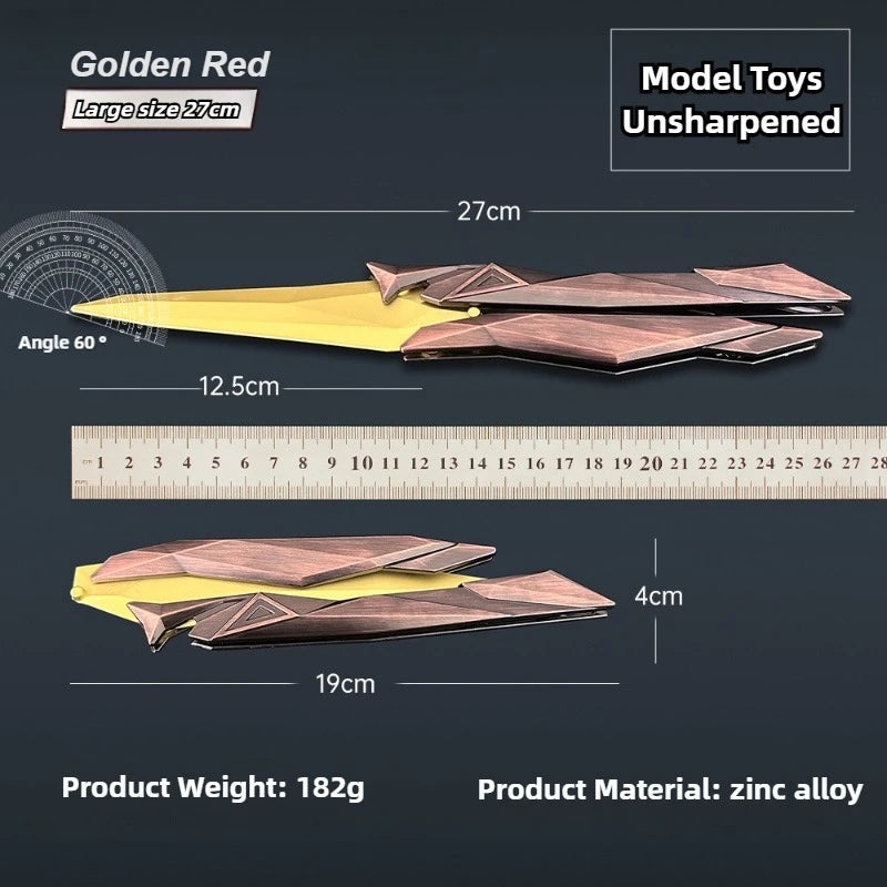 Singularity 2.0 Butterfly Knife – Valorant Model Toy (Replica)